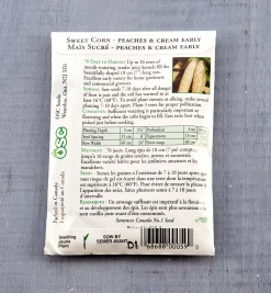OSC Corn Seed Packet