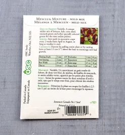 OSC Lettuce Seed Packets