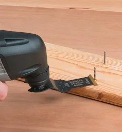 Oscillating Multi-Tool Titanium Nitride Coated Bimetal Cutters By Imperial Blades