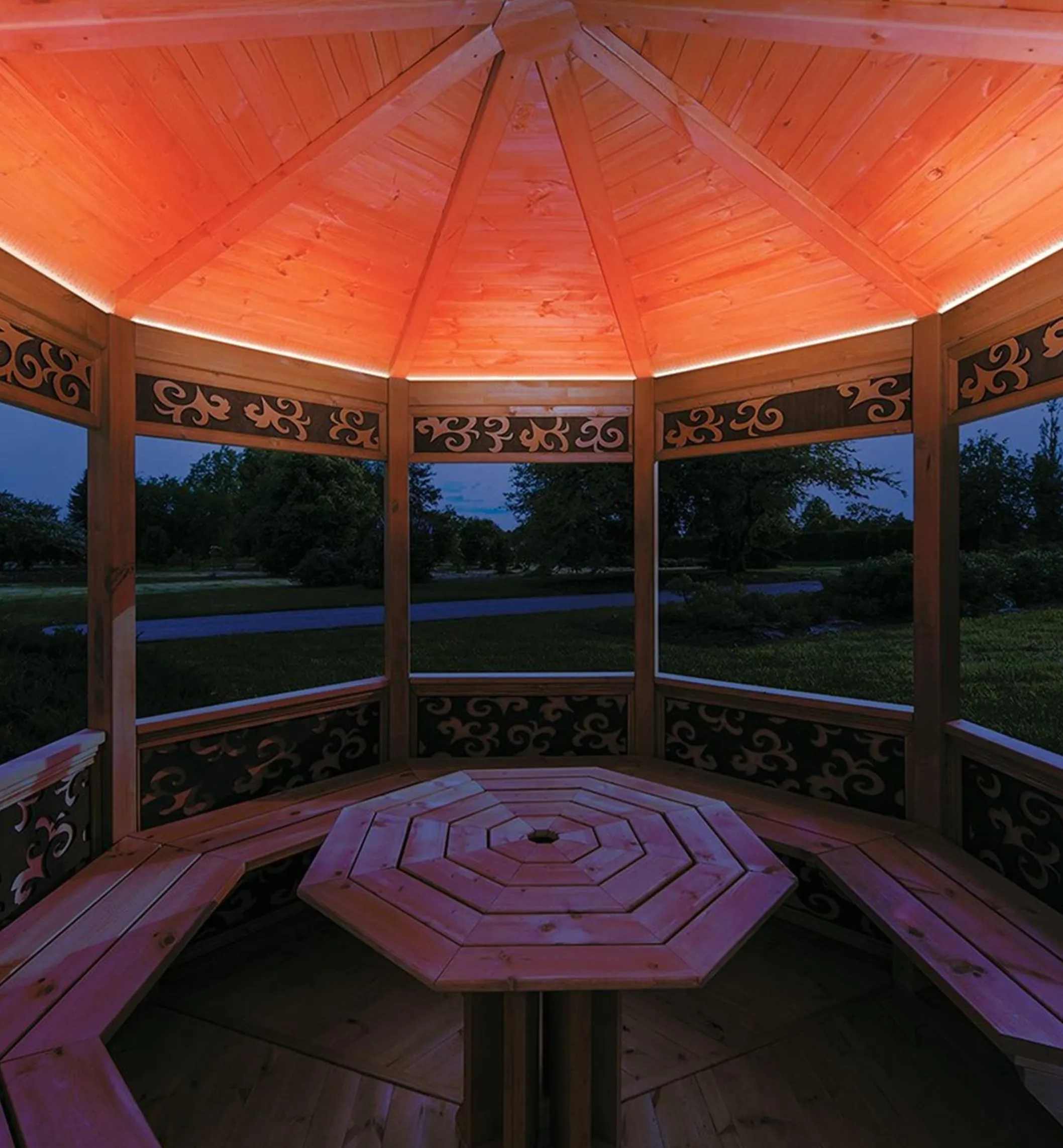 Outdoor/Wet Location Color-Controlled (RGB) LED Tape Light Kit (12V)