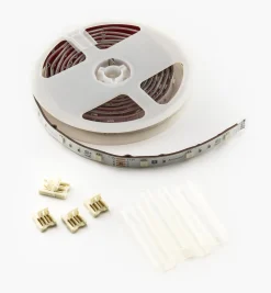 Outdoor/Wet Location Color-Controlled (RGB) LED Tape Light Kit (12V)