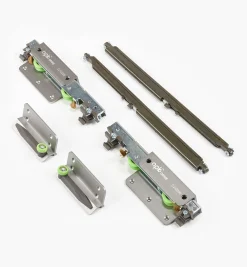 Overlay Bypass Sliding Door Hardware