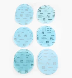 18-Pc. Sample Pack Of Mirka 5" Fine Galaxy Grip Discs
