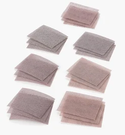 21-Pc. Sample Pack Of Mirka Abranet Ace 3" × 4" Grip Sheets