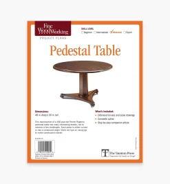 Pedestal Table Plan