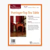 Porringer-Top Tea Table Plan
