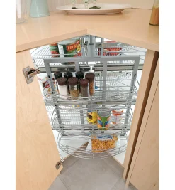 Pull-Out Corner Carousel