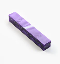 Purple Mesh Acrylic Acetate Pen Blank