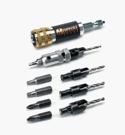 Quick-Change Drill/Countersink Set