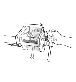 Quick-Release Steel Bench Vises