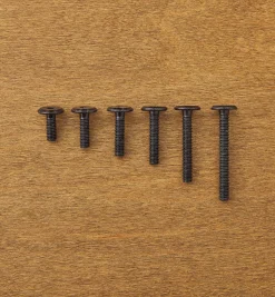 Rampa Black M6 Flat-Head Bolts