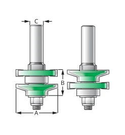 Reversible Panel Frame Bits