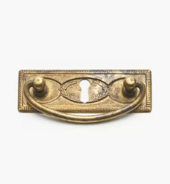 Rope-Edged Rectangular Horizontal Plate Handles