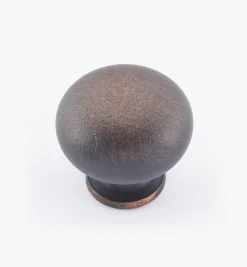 Round Brass Plain Knobs