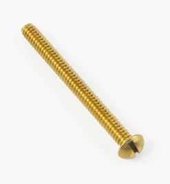Round-Head Slot Brass Machine Screws