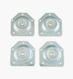 Screw-On Leg Plates