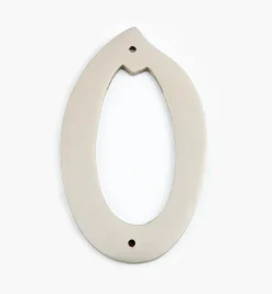 Script Cast Brass House Numbers