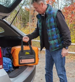 Self-Inflating Cooler