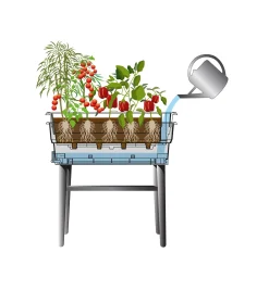 Self-Watering Raised Planter