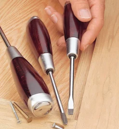 Set Of 9 Heavy-Duty Screwdrivers