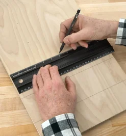 Set Of 3 Veritas Imperial/Metric Shop Rules