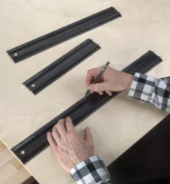 Set Of 3 Veritas Metric Shop Rules