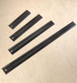 Set Of 4 Veritas Metric Shop Rules