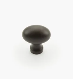 Simple Cast Oval Knob