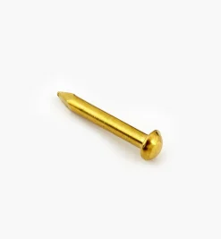 Solid Brass Escutcheon Pins
