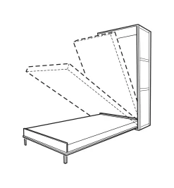 Spring Box Hardware For Fold-Down Beds