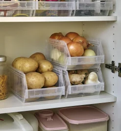 Stackable Light-Duty Storage Bins