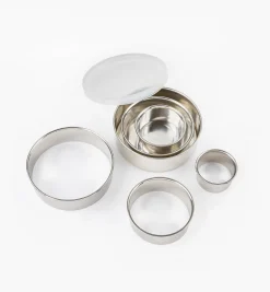 Stainless-Steel Pastry Cutters