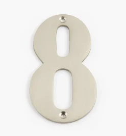 Standard Cast Brass House Numbers
