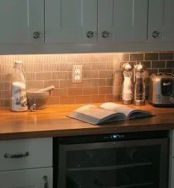 Surface-Mount Channels For LED Tape Lighting