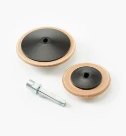 Tormek Profiled Leather Honing Wheel Set