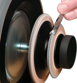 Tormek Profiled Leather Honing Wheel Set