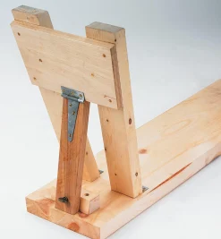 Traditional English Shaving Horse Plan