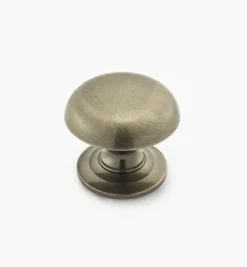 Turned Brass Domed Knobs