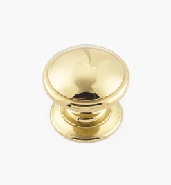 Turned Brass Knobs