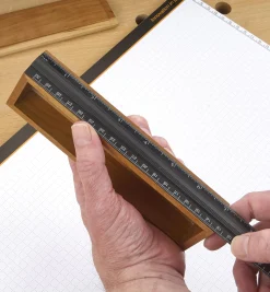 Veritas 12"/300mm Aluminum Bench Rule