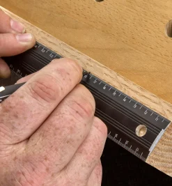 Veritas 450mm Aluminum Bench Rule