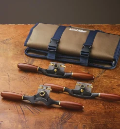 Veritas Spokeshave Set And Roll