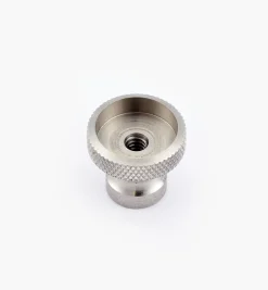 Veritas Stainless-Steel Knurled Insert Knobs