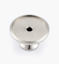 Veritas Stainless-Steel Large Smooth Insert Knobs