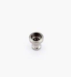 Veritas Stainless-Steel Small Smooth Insert Knobs