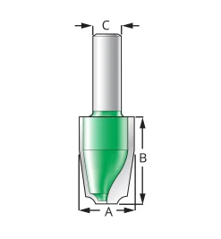 Vertical Bead Panel Raising Bit