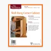 Wall-Hung Corner Cabinet Plan