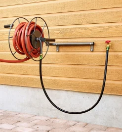 Wall-Mount Swivel Hose Reel