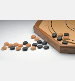 Wooden Crokinole/Checker Pieces