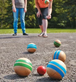 Wooden Pétanque Set